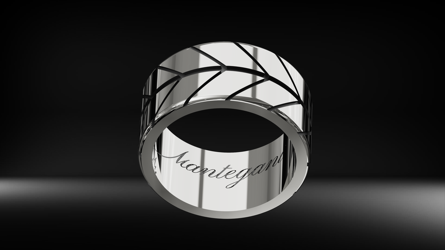 Ring Tire One polished finish