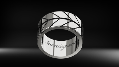 Ring Tire One polished finish