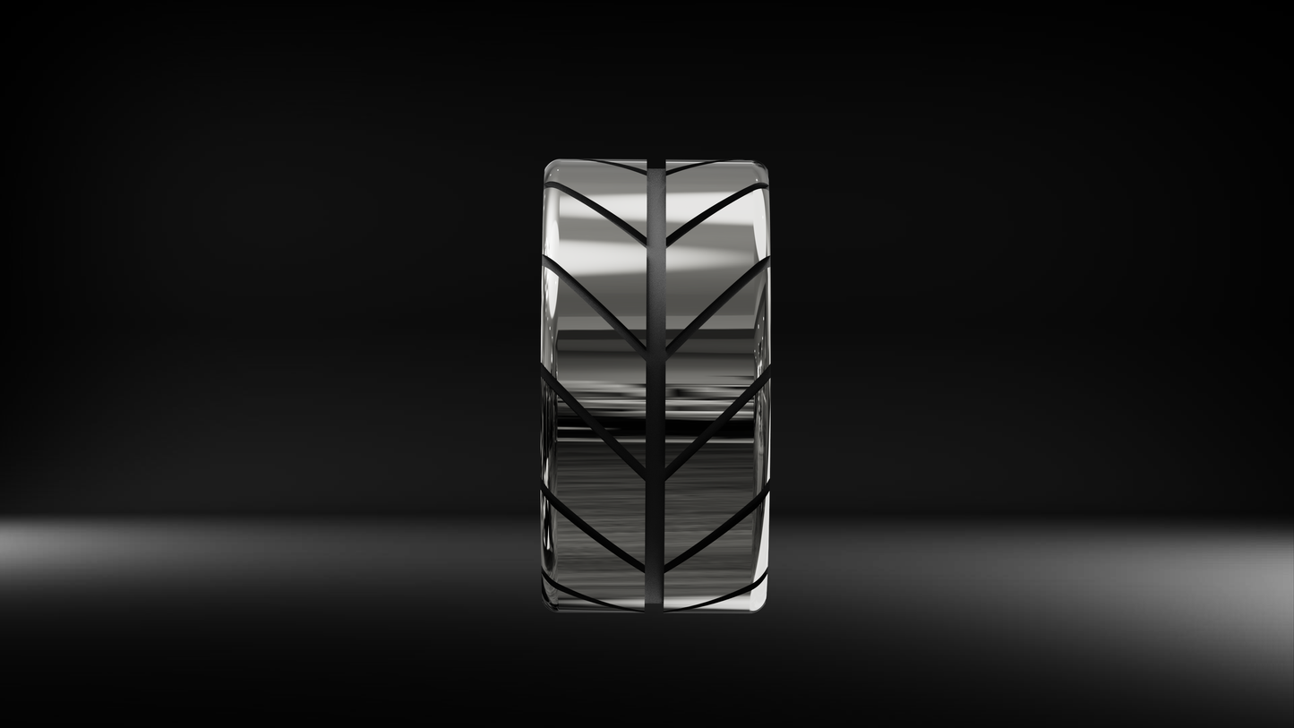 Ring Tire One polished finish