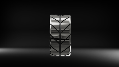 Ring Tire One polished finish
